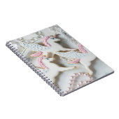 Einhorn-Plätzchen Notizblock (Rechte Seite)