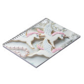 Einhorn-Plätzchen Notizblock (Linke Seite)