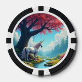 Einhorn Pokerchips (Vorderseite)