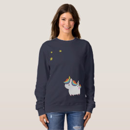 Einhorn-Pony Sweatshirt