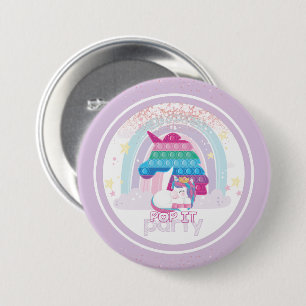 Einhorn Pop Es Geburtstag Button