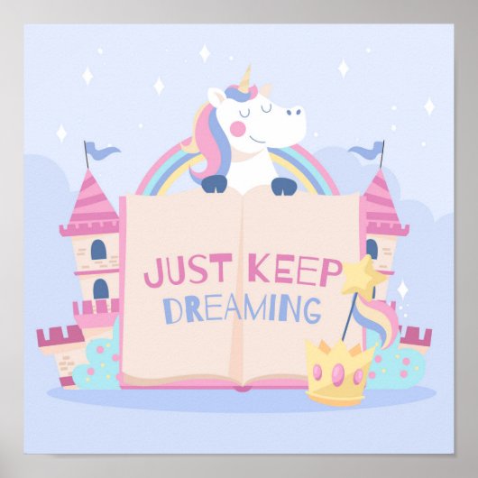 Einhorn Poster (Vorne)