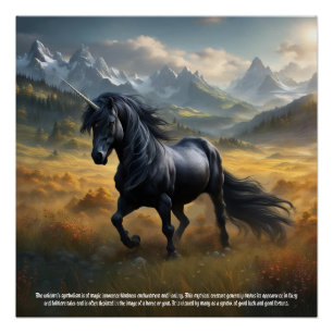 Einhorn Poster