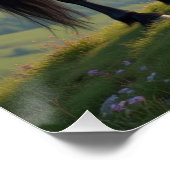 Einhorn Poster (Ecke)
