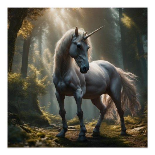 Einhorn Poster (Vorderseite)