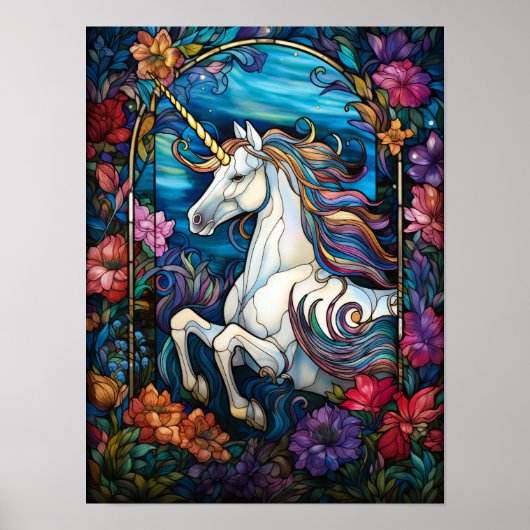 Einhorn Poster (Vorne)