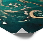 Einhorn Poster (Ecke)