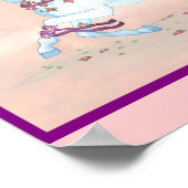 Einhorn Poster (Ecke)