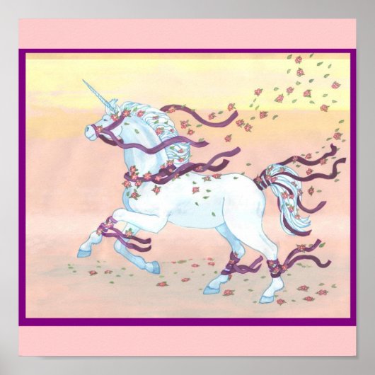 Einhorn Poster (Vorne)