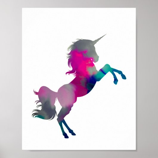 Einhorn Poster (Vorne)