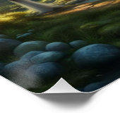 Einhorn Poster (Ecke)