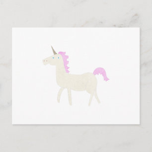 Einhorn Postkarte