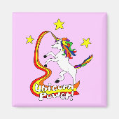 Einhorn Power! Magnet (Vorne)
