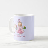 Einhorn-Prinzessin Kaffeetasse (Vorderseite Links)