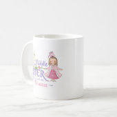 Einhorn-Prinzessin Middle Sister Kaffeetasse (Vorderseite Links)