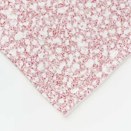 Einhorn Prinzessin schlafen in Blume Rosa Glitzer Fleecedecke (Ecke)