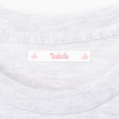 Einhorn-Prinzessin zurück zur Schulkleidung Etiketten (Befestigt)