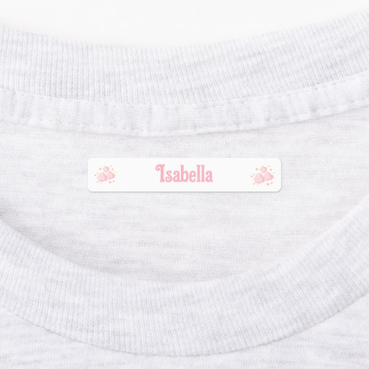 Einhorn-Prinzessin zurück zur Schulkleidung Etiketten (Befestigt)