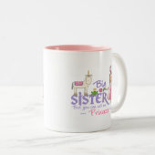 Einhorn-Prinzessin Zweifarbige Tasse (VorderseiteRechts)