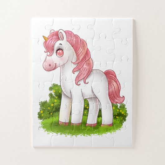Einhorn Puzzle (Vertikal)
