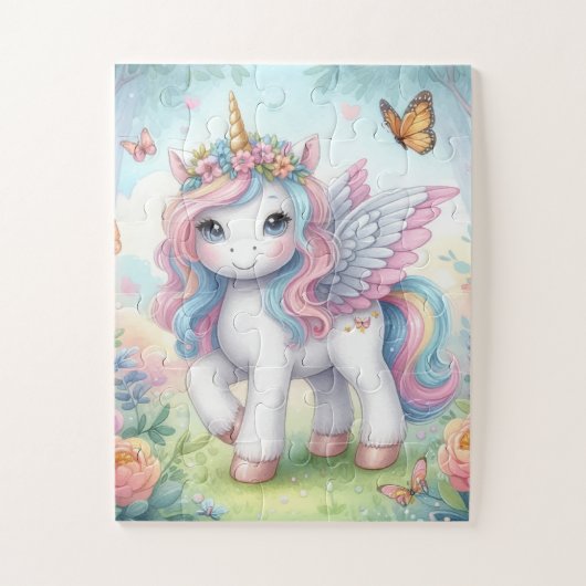 Einhorn Puzzle (Vertikal)