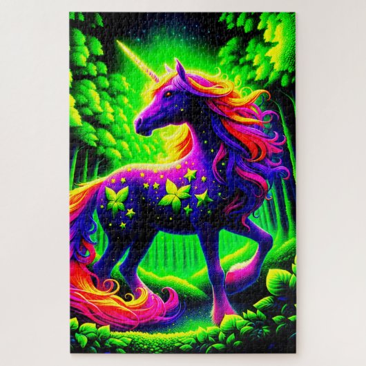 Einhorn Puzzle (Vertikal)