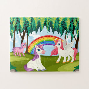 Einhorn-Puzzle Puzzle