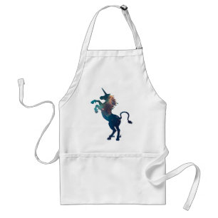 Einhorn-Raummuster Schürze