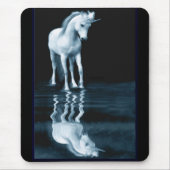 Einhorn-Reflexionen mousepad (Vorne)