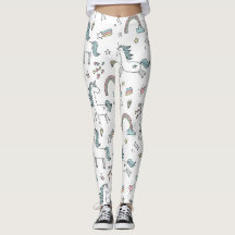 Einhorn Regenbogen Athleisure Leggings