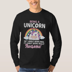 Einhorn Regenbogen Ein Einhorn zu sein ist nicht d T-Shirt