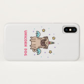Einhorn-Regenbogen-Hund Case-Mate iPhone Hülle (Rückseite (Horizontal))