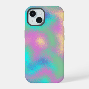 Einhorn Regenbogen Metallic Folien Effekt iPhone 15 Hülle