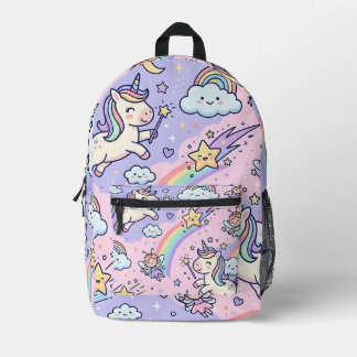 Einhorn Regenbogen Wolke Rucksack