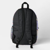 Einhorn Regenbogen Wolke Rucksack (Rückseite)
