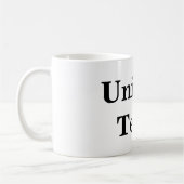 Einhorn-Risse Kaffeetasse (Links)