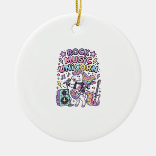 Einhorn Rock Musik Einhorn Bezaubernder Marktplatz Keramik Ornament