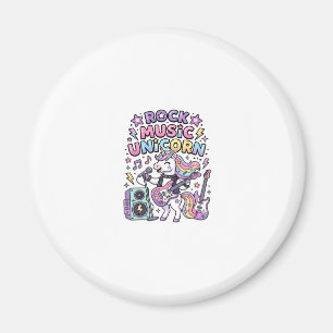 Einhorn Rock Musik Einhorn Bezaubernder Marktplatz Magnet