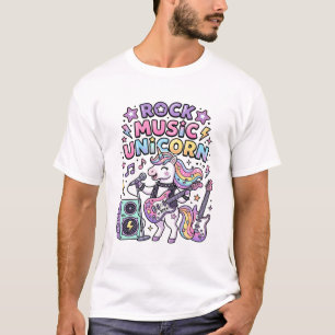 Einhorn Rock Musik Einhorn Charm Markt Ar T-Shirt
