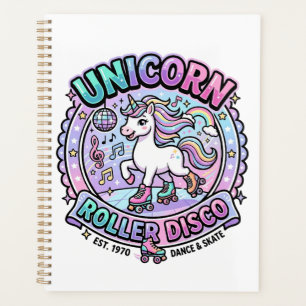 Einhorn Roller Disco POD Fertige Marktplatz-Grafik Planer