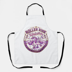 Einhorn-Roller-Rink Einhorn POD Fertig Merch Desig Schürze
