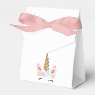 Einhorn Rosa & Gold Geburtstag Geschenkschachtel