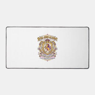Einhorn Royal Horn Akademie Stylishes Zazzle Desig Schreibtischunterlage