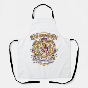Einhorn-Royal-Horn-Akademie Stylishes Zazzle-Desig Schürze