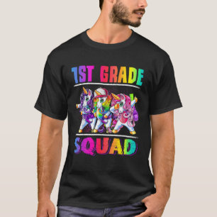 Einhorn Rückkehr zur Schule-Bac für die 1. Klasse T-Shirt