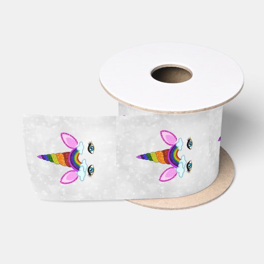 Einhorn Satinband (Spule)