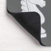 Einhorn-Schach-Ritter Mousepad (Ecke)