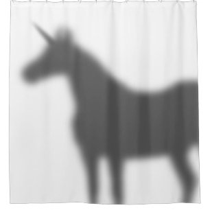 Einhorn-Schatten Duschvorhang