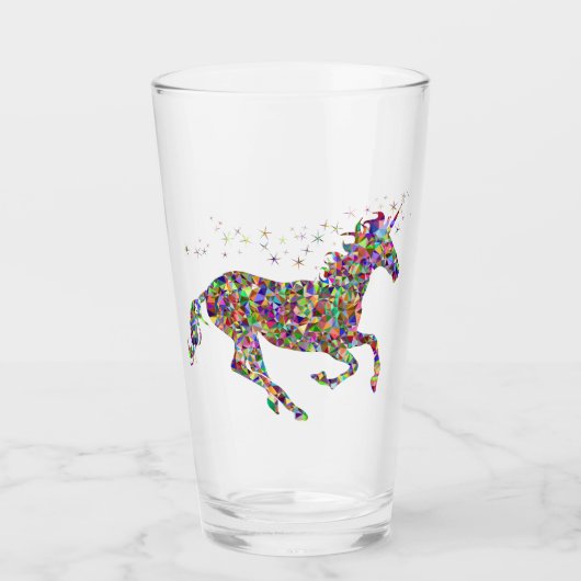 Einhorn-Schein-Glas Glas (Vorderseite)