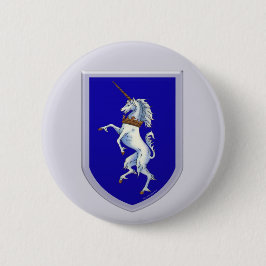 Einhorn-Schild Button
